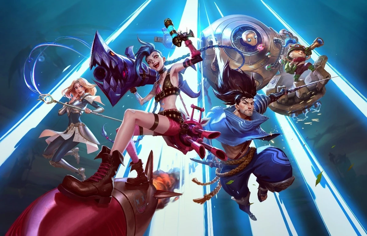 Wild Rift live betting guide image with esports gameplay theme